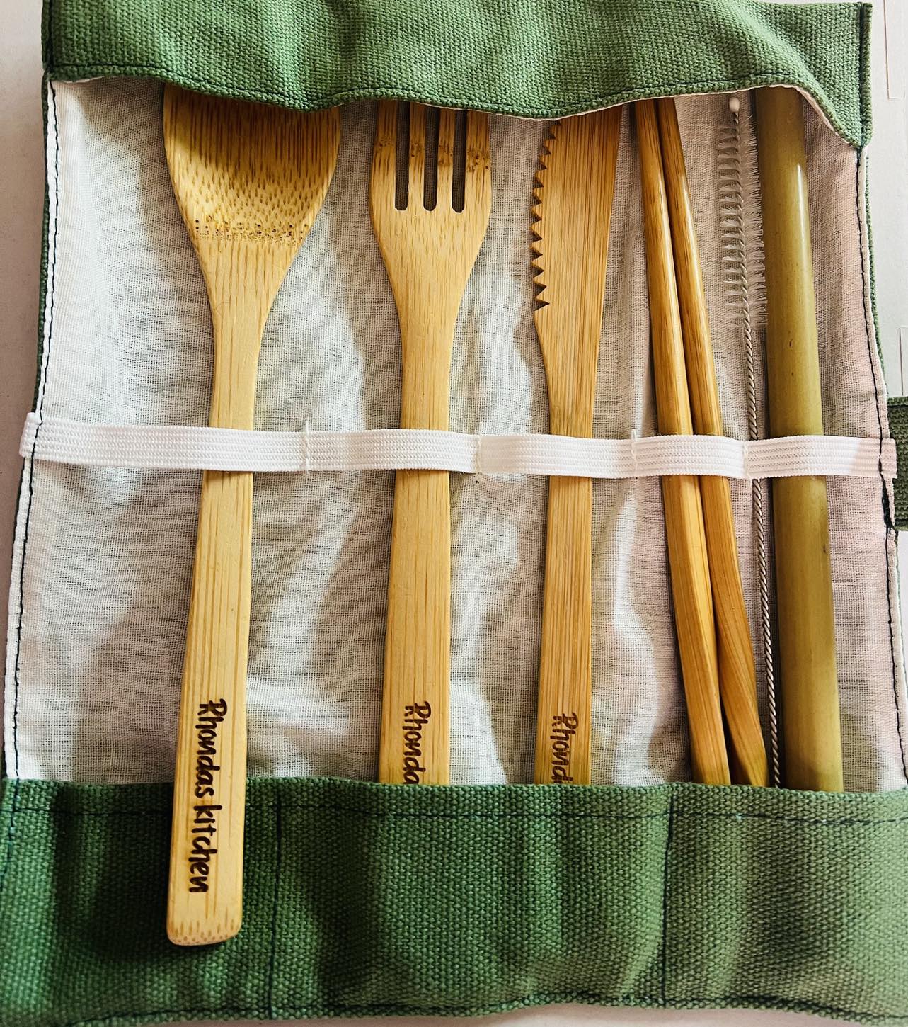 Bamboo Eco-Friendly Cutlery Set - Limited Edition