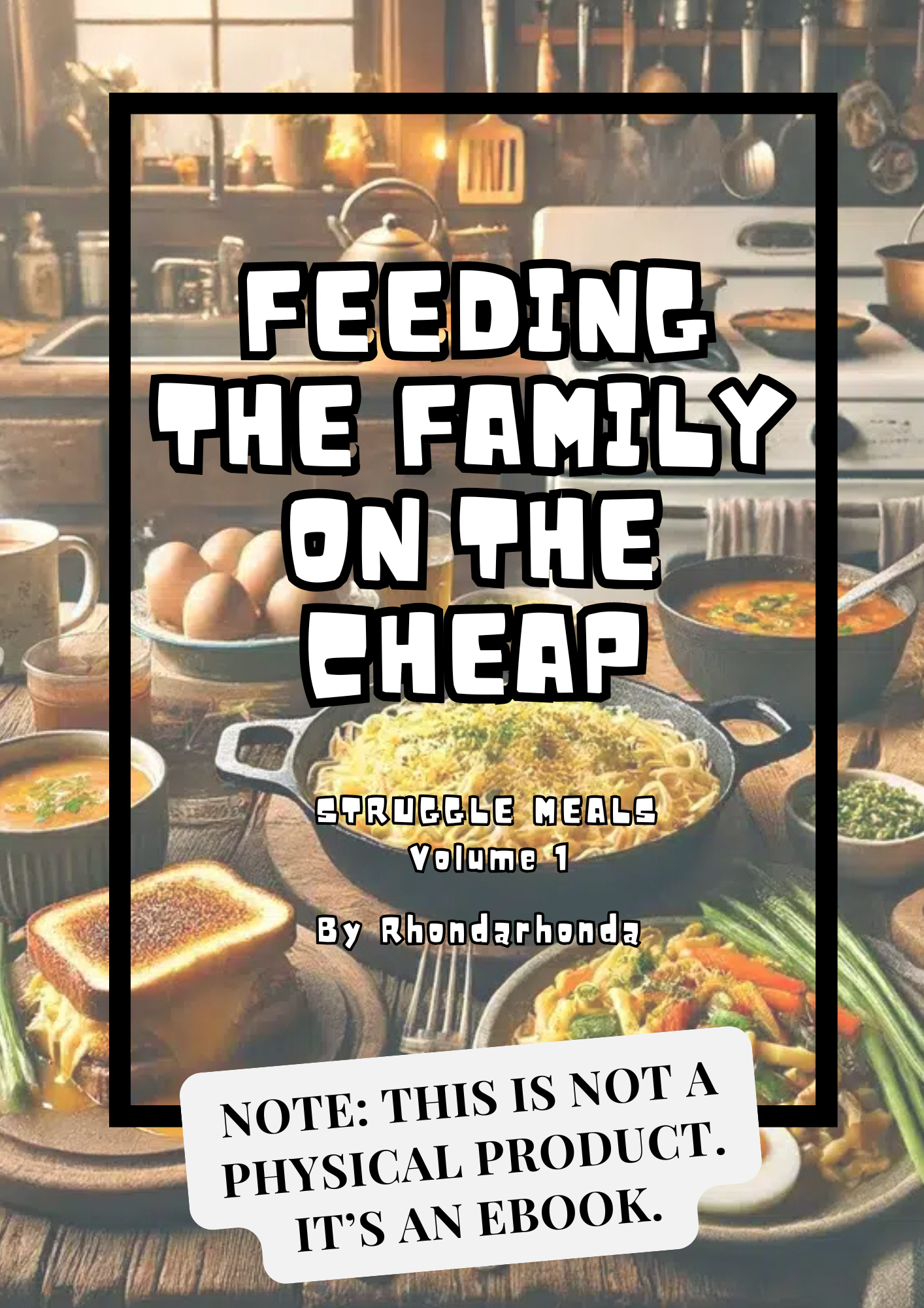 Feeding the Family on the Cheap! Vol. 1 (DIGITAL FILE)