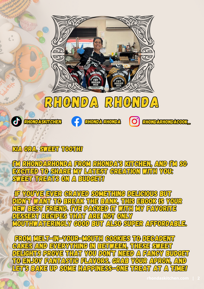 Sweet As, On a Budget: Cakes, Bikkies & Puddings for the Broke and Brilliant (DIGITAL FILE)