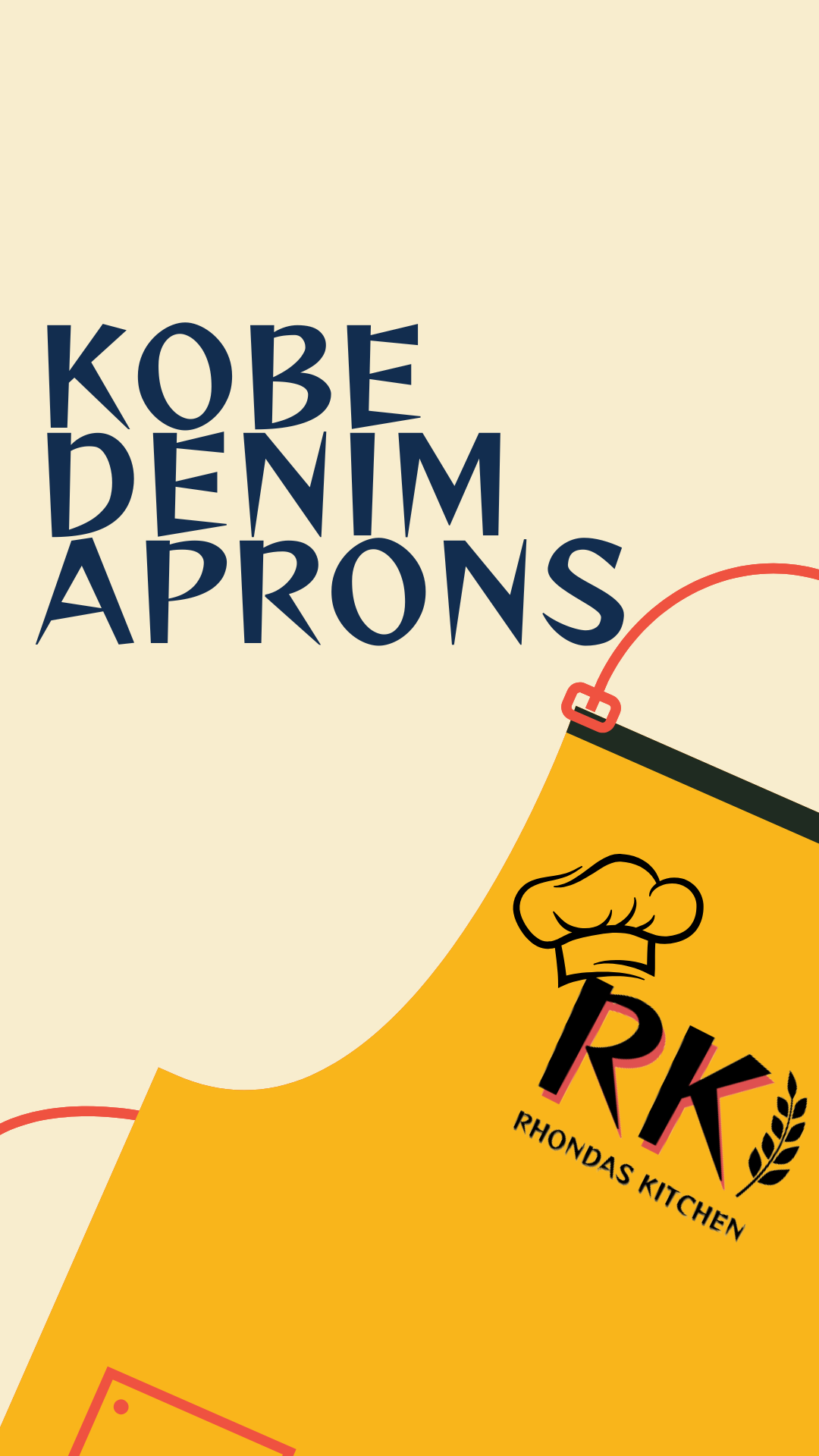 Kobe Denim Aprons