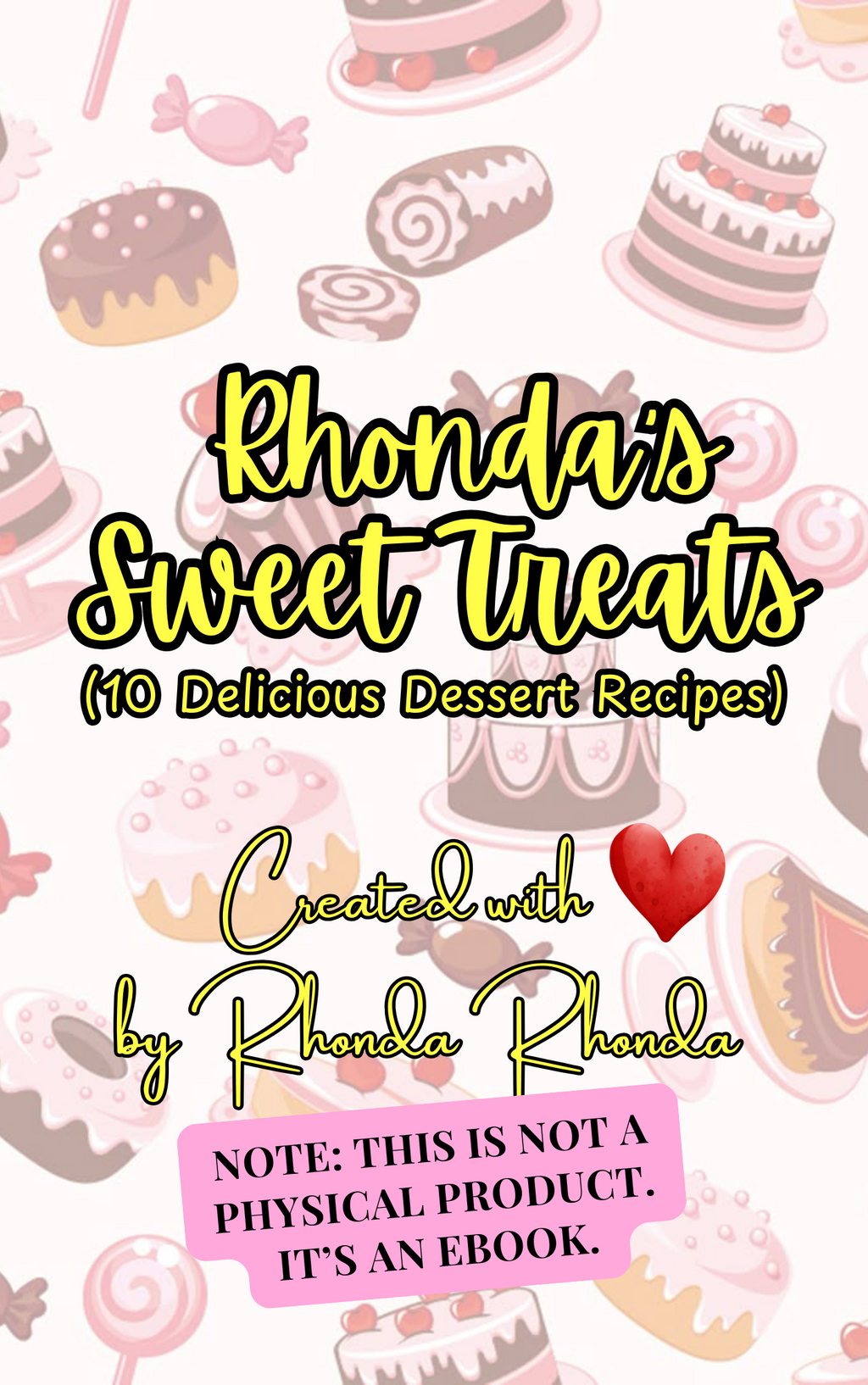 Rhonda's Sweet Treats  (DIGITAL FILE)