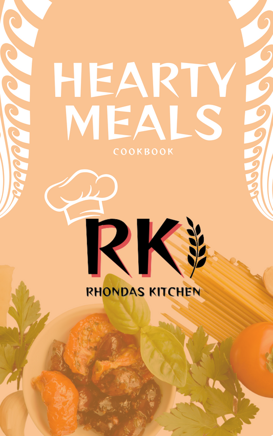 Hearty Meals Cookbook (DIGITAL FILE)