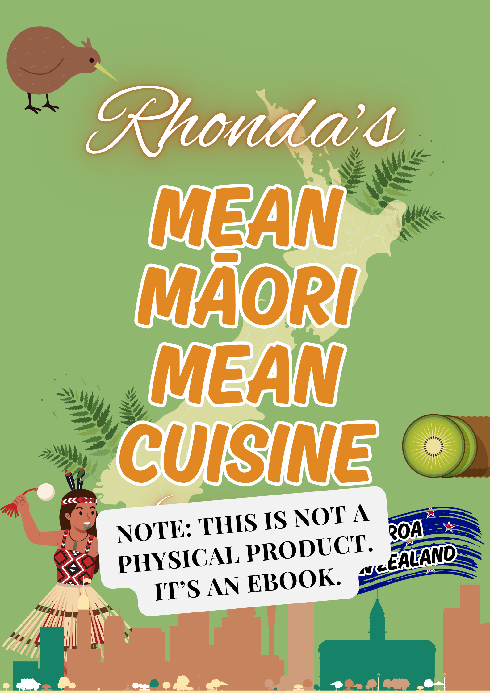 Mean Maori Food Cookbook (DIGITAL FILE)
