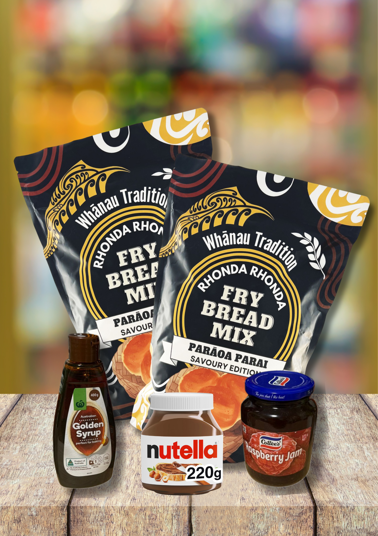 Fry Bread Twin Pack Mix with Condiments