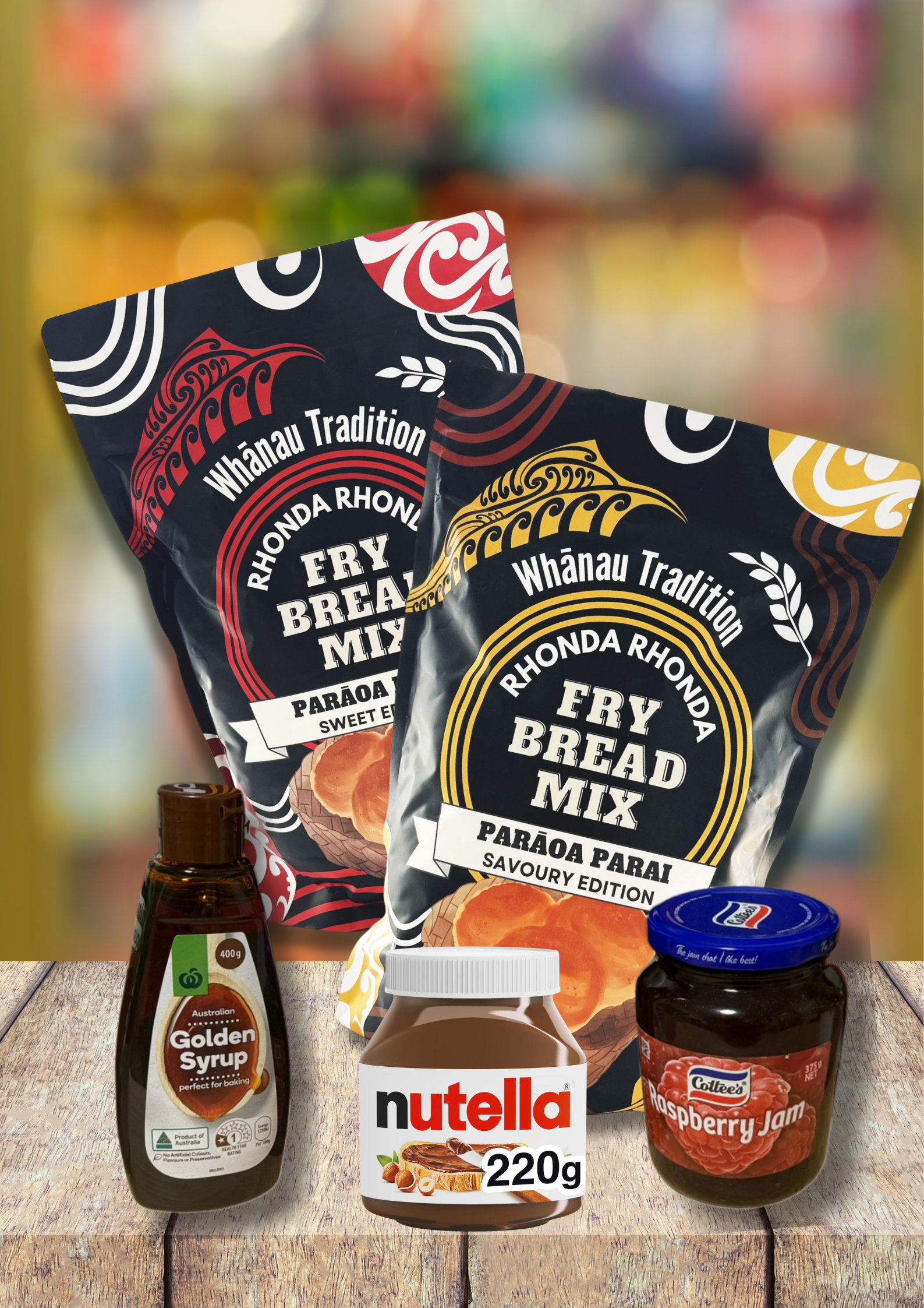 Fry Bread Twin Pack Mix with Condiments