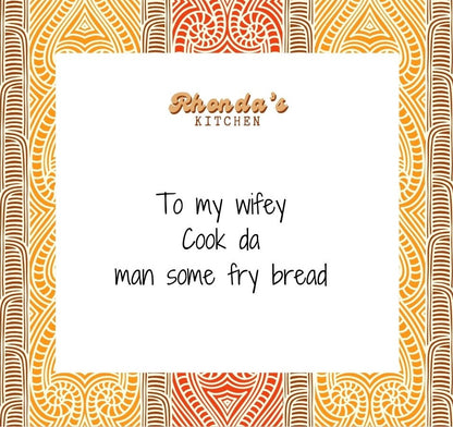 Personalized Gift Note (for fry bread packs)