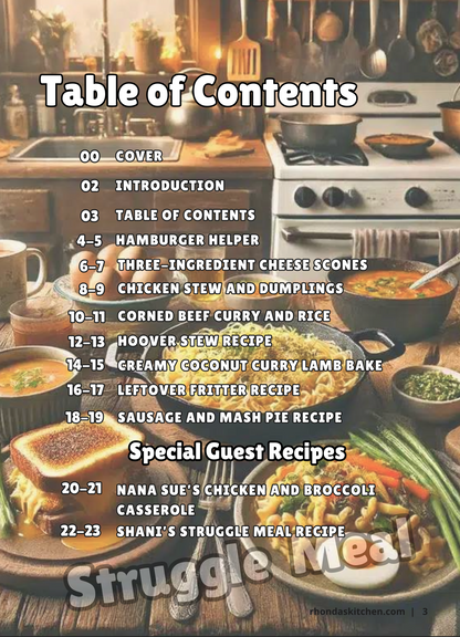 Feeding the Family on the Cheap! Vol. 1 (DIGITAL FILE)